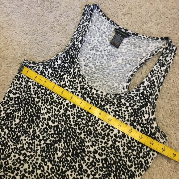 100% Cotton Animal Print Cotton Tank Top - Picture 9 of 12